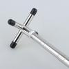 Vaveren Telescopic Billiards Pool Cue Stick with Removable Bridge Head Anti Slip Handle Snooker Pool Cue Rack Billiards Accessory, 1 Rod 1 High Head view 2