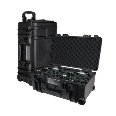 Prothens Hard Camera Dry Box Camera Case | Gun Case for Large Handgun, Waterproof Case with Foam & Wheeled Handle