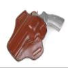 Pusat Holster Premium Leather Open Top Gun Belt Holster 4 inch for Revolver Taurus Tracker 44 (Brown Right Hand) view 3