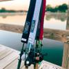 Premium Neoprene Fishing Rod Sleeve  Floating, Puncture Resistant, Labeled Protective Sock for Casting, Spinning, Trolling Fishing Rods (Casting/Trolling, Grey, 75") view 3