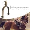 ciciglow VintageSpurs with Gear, Proof Zinc Alloy Horse Spurs for Men, ciciglowkhpno634zb view 2