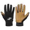 SSK X1 Color Rush Adult Baseball Batting Gloves - Durable Cabretta Leather Palm - 11 Colorways (Black, Small) view 1