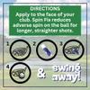 Golf Anti-Slice/Anti-Hook Compound for Clubs - Spin Fix Improves Ball Control, Boosts Distance, and Increases Accuracy - Made in The USA view 4