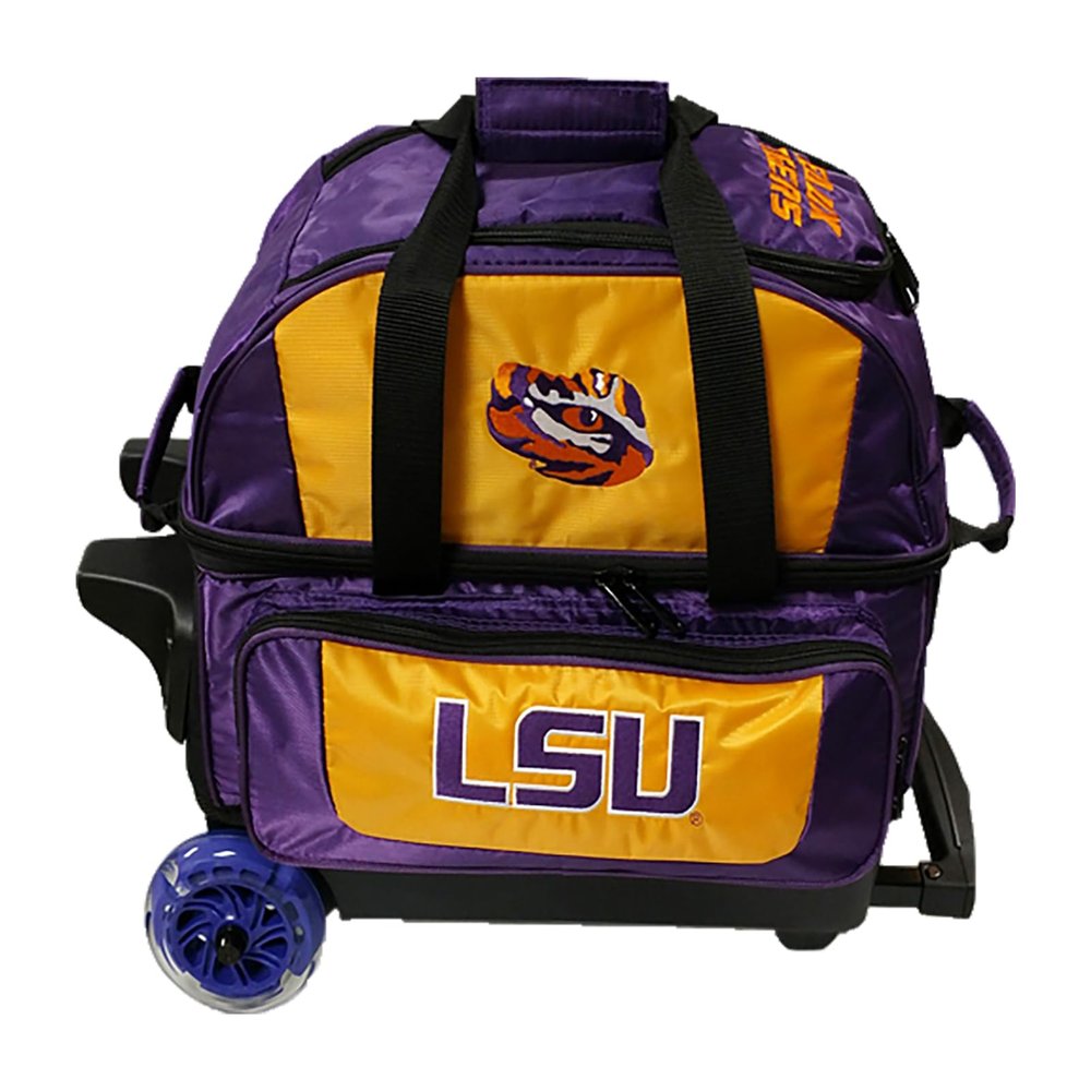 Louisiana State University Two Ball Roller Bowling Bag by Strikeforce Bowling