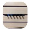 Hammy3DPrints Mount for Desert Eagle Mags - Slatwall | Magazine Holder Storage Rack (Dakota with Metal Track Insert) view 1