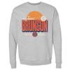 500 LEVEL Jalen Brunson New York Knicks Crewneck Sweatshirt - Jalen Brunson New York Knicks Label WHT (Heather Gray, XX-Large) view 1