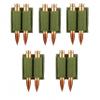 5 Pack 2 Round Ammo Holder Rifle223 308 30-06 Ammo Buttstock Shell HolderGun Shell Stock PouchShooting Accessories view 1