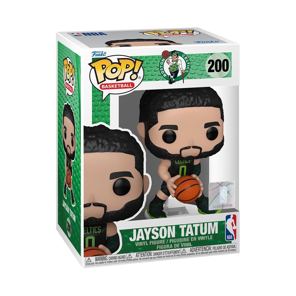 Funko Pop NBA: Boston Celtics - Jayson Tatum - (24-25 City Edition) - Collectable Vinyl Figure - Gift Idea - Official Merchandise - Toys for Kids & Adults - Sports Fans - Model Figure for Collectors