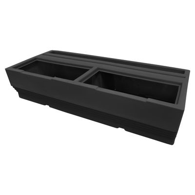 Wise BM1145-1B-890 Premier Series Pontoon 50-Inch Bench Base Only, Slate
