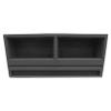Wise BM1145-1B-890 Premier Series Pontoon 50-Inch Bench Base Only, Slate view 4