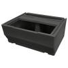 Wise BM1143-1B-890 Premier Series Pontoon 27-Inch Bench Base Only, Slate