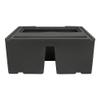 Wise BM1143-1B-890 Premier Series Pontoon 27-Inch Bench Base Only, Slate view 3