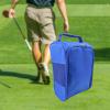 Vaveren Golf Shoes Bag Pouch Gift for Golfer Golf Accessories Shoe Carry Bag Sports Shoes Case for Gym Camping Travel Hiking Outdoor, Blue view 3