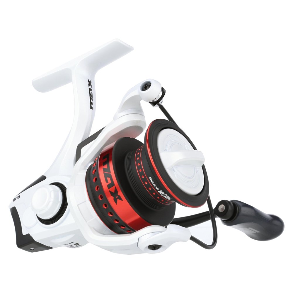 Abu Garcia Max Pro Size 3000 Spinning Fishing Reel, High-Performance Freshwater Reel, A-Symmetric Carbon Frame and Rotor, Durable & Lightweight Construction, Max Drag of 14lb | 6.4kg