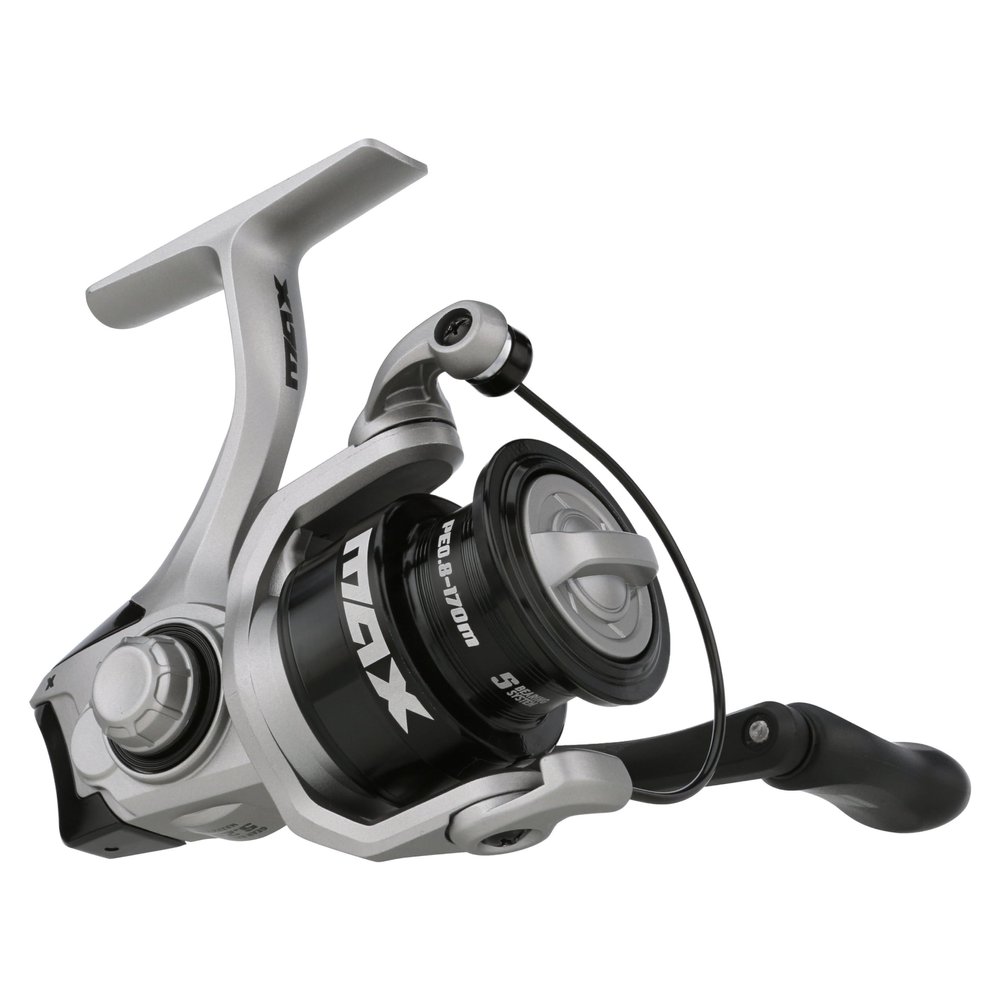 Abu Garcia Max X Size 2000 Spinning Fishing Reel, High-Performance Freshwater Reel, A-Symmetric Carbon Frame and Rotor, Durable & Lightweight Construction, Max Drag of 6.5lb | 3kg