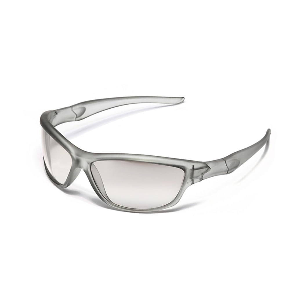 MTZJH Oval Sunglasses Sports Eyeglasses UV400,Matte Grey Grey,One size