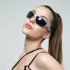 MTZJH Oval Sunglasses Sports Eyeglasses UV400,Matte Grey Grey,One size view 4