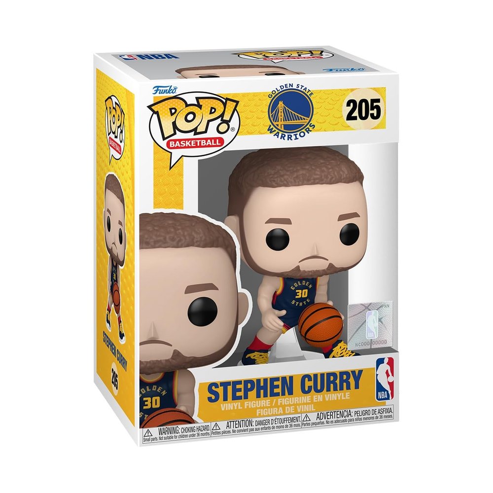 Funko Pop NBA: Golden State Warriors - Stephen Curry - (24-25 City Edition) - Collectable Vinyl Figure - Gift Idea - Official Merchandise - Toys for Kids & Adults - Sports Fans