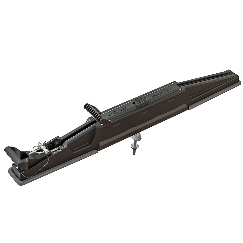 Caliber Clamp Pro, Snowmobile Trailer Tie Down Anchor, Black