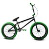 Elite BMX Bicycle 20 & 16" Freestyle Bike - Stealth and Peewee Model (Two Tone Black Green, 20") view 2