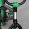 Elite BMX Bicycle 20 & 16" Freestyle Bike - Stealth and Peewee Model (Two Tone Black Green, 20") view 4