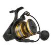 Penn Battle IV Size 6000 Spinning Fishing Reel, Full Metal Body and Sideplate, CNC Gear Technology, Hydro Armor Seals Critical Area from Water Intrusion, HT-100 Drag System view 1