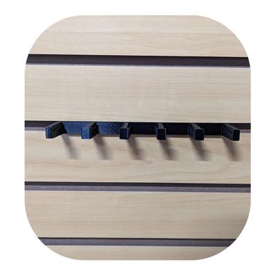 Hammy3DPrints Mount for Sig MPX 9mm Mags - Slatwall | Magazine Holder Storage Rack (Decorative Dyn. Slotwall)