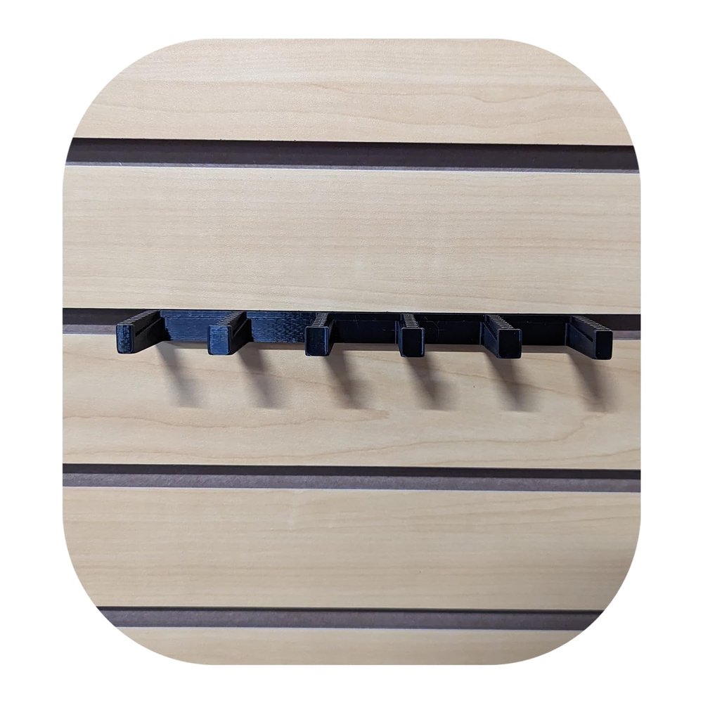 Hammy3DPrints Mount for Sig MPX 9mm Mags - Slatwall | Magazine Holder Storage Rack (Decorative Dyn. Slotwall)