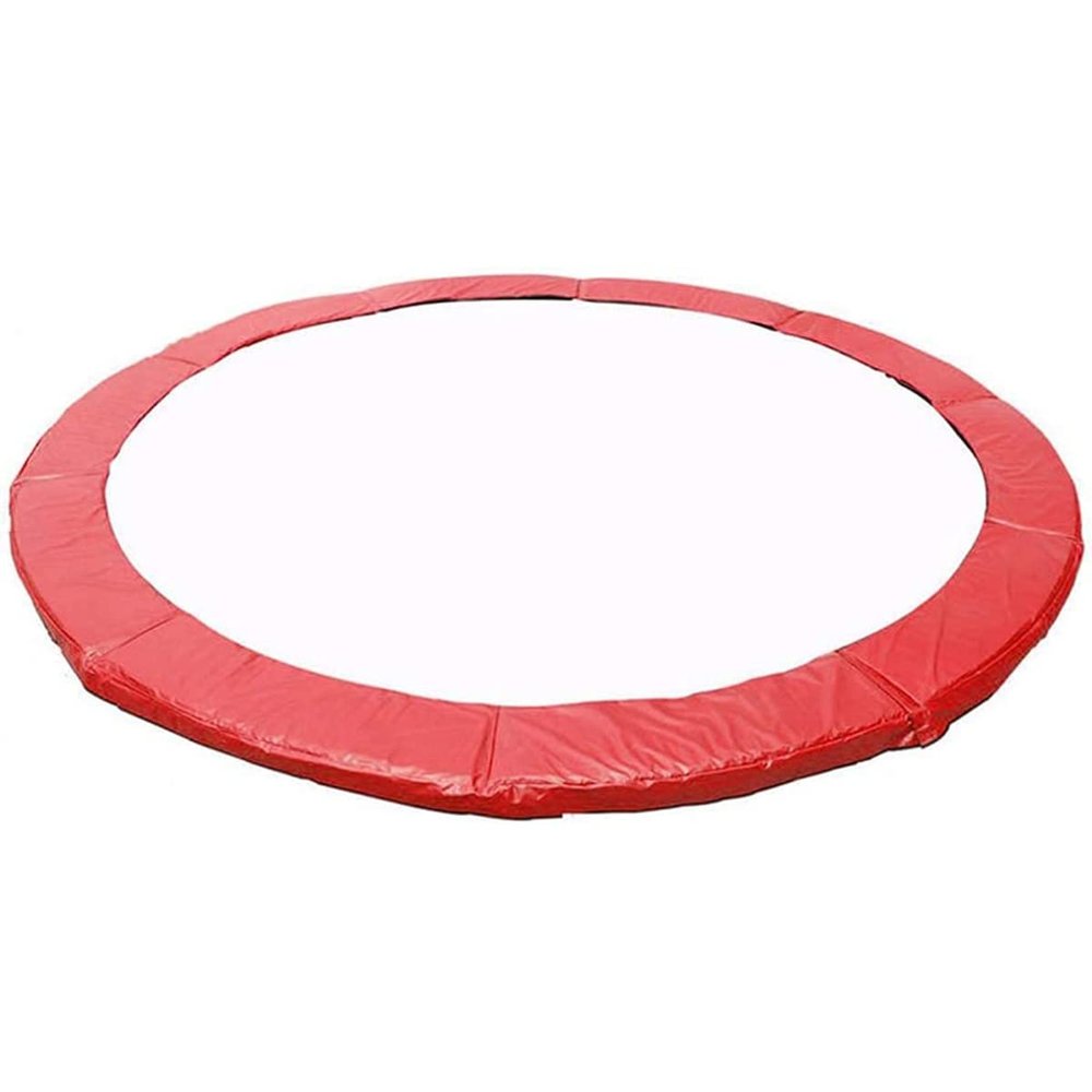 SUOGROLI Safety Spring Cover 6FT-16FT Trampoline Replacement Pad Safe Water Resistant Round Spring Protection Cover,6FT-1.83m,Red