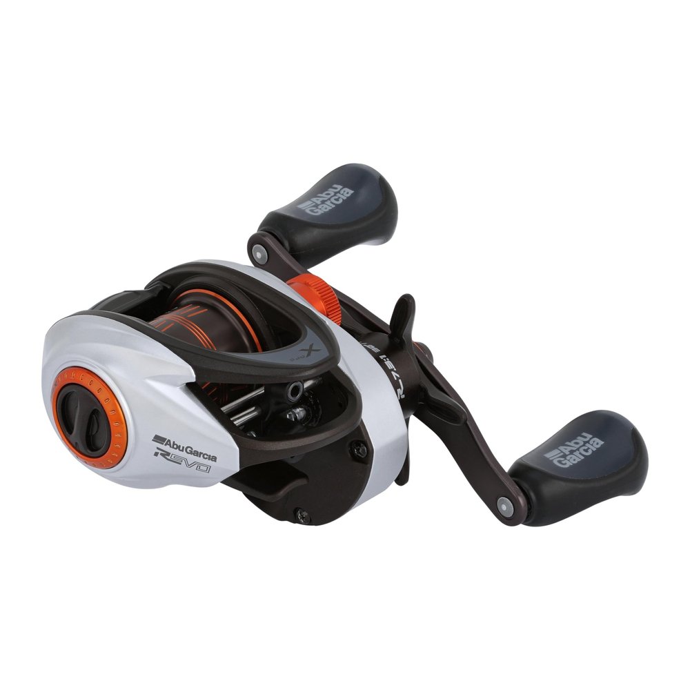 Abu Garcia Revo X BFS Low Profile Reel, Reliable Freshwater Fishing Reel, Lightweight C6 Carbon Sideplates and BFS Tuned MagTrax Braking System, Carbon Matrix Drag System, Max Drag of 20lb | 9.0kg