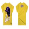 Alex Bregman LSU Tigers MLBPA Officially Licensed Dripping T-Shirt Gold view 3