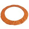 SUOGROLI Replacement Trampoline Safety Pad Mat, 6FT 8FT 10FT 12FT 13FT 14FT 16FT UV Resistant Safety Mat Spring Cover,14FT-427cm,Orange view 2