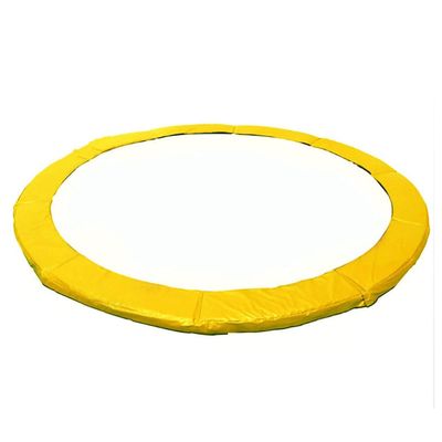 SUOGROLI Safety Spring Cover 6FT-16FT Trampoline Replacement Pad Safe Water Resistant Round Spring Protection Cover,10FT-3.05m,Yellow
