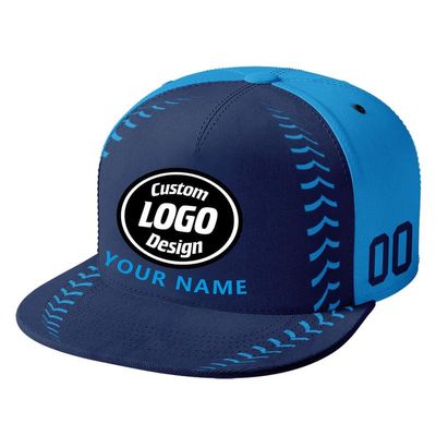 AWSOLE Custom Baseball Cap with Printed Sports Team Logo Name Personalized Fashion Adjustable Men Women Sun Hat for Gift