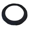 SUOGROLI Trampoline Spring Covers, 6FT 8FT 10FT 12FT 13FT 14FT 16FT Waterproof Surround Protectable Pad,8FT-244cm,Black view 1