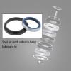 Create idea 2PCS Bike Headset Bearings Compatible with FSA Orbit 1.5 ZS Headset No.57 1-1/8 Inch and 1-1/2 Inch Headset Bearing Sealed Bearings Accessory for Mountain Road Bike view 3