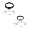 Create idea 2PCS Bike Headset Bearings Compatible with FSA Orbit 1.5 ZS Headset No.57 1-1/8 Inch and 1-1/2 Inch Headset Bearing Sealed Bearings Accessory for Mountain Road Bike view 4