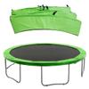 SUOGROLI Replacement Trampoline Safety Pad, 6FT-16FT UV Resistant Trampoline Spring Covers, Waterproof Surround Protectable Pad,16FT,Green view 3