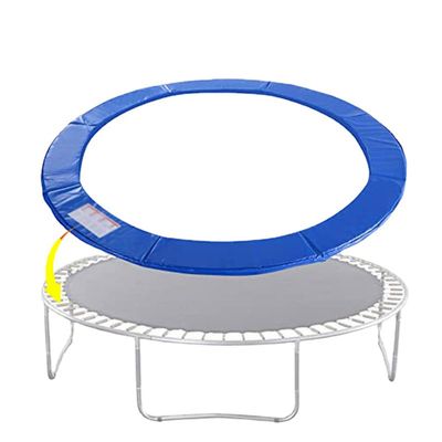 SUOGROLI Replacement Trampoline Safety Pad Mat, 6FT 8FT 10FT 12FT 13FT 14FT 16FT UV Resistant Safety Mat Spring Cover,15FT-458cm,Blue