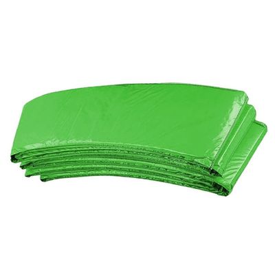 SUOGROLI Safety Spring Cover 6FT-16FT Trampoline Replacement Pad Safe Water Resistant Round Spring Protection Cover,8FT-2.44m,Green