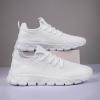 YITUHIO Mens Tennis Shoes Lace-up Sneakers for Walking Runner Standing All Day Work Light Weight,White,Mens Size 6.5 view 3