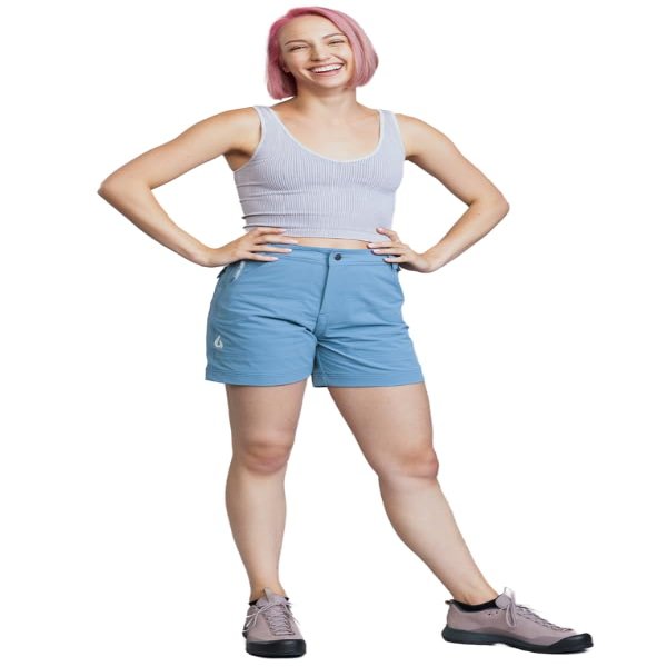 Gnara Women's Go There Hiking Outdoor Shorts with GoFly Pee Zipper