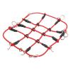 ZJchao 1/18 RC Elastic Luggage Net with Hook - High Simulation Performance RC Accessory Crawler Elastic Luggage Net with Hook Elastic Luggage Net with Hook (Red) view 2