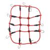 ZJchao 1/18 RC Elastic Luggage Net with Hook - High Simulation Performance RC Accessory Crawler Elastic Luggage Net with Hook Elastic Luggage Net with Hook (Red) view 4