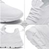 YITUHIO Mens Tennis Shoes Lace-up Sneakers for Walking Runner Standing All Day Work Light Weight,White,Mens Size 7 view 4