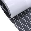 XWZFFAI Classic Boat Accessories EVA Boat Flooring Decking Sheet Non-Slip Bevel Edge EVA Foam Faux Teak Decking Self-Adhesive for Boat Yacht Marine Floor Carpet Outdoor Sports view 4