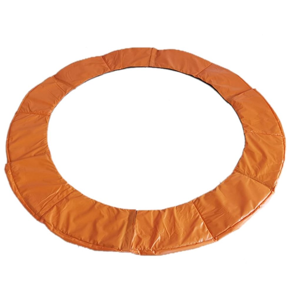 SUOGROLI Trampoline Spring Cover PVC Waterproof Side Cover Round Trampoline Protection Ring for Trampoline Accessories,10FT,Orange
