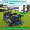 10L0L Universal Golf Cart Rear Seat Bag Holder Compatible with EZGO Club Car Yamaha, Fits Safety Grip Bar Maximum Wide 7in, No Drilling, Space Saving view 2