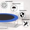 SUOGROLI Trampoline Protection Mat with Diameter 3.66 Meter Waterproof Trampoline Spring Cover for Round Trampoline Accessories,12FT,Red view 3