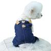 Summer Dog Clothes Dog Pjs for Small Dogs Comfortable Dog Jumpsuit Dog Shirts One Piece Dog Sweatshirt Pullover Chihuahua Clothes Dog T Shirt Puppy Clothes Outfits Birthday Pet Clothes Beige M view 1